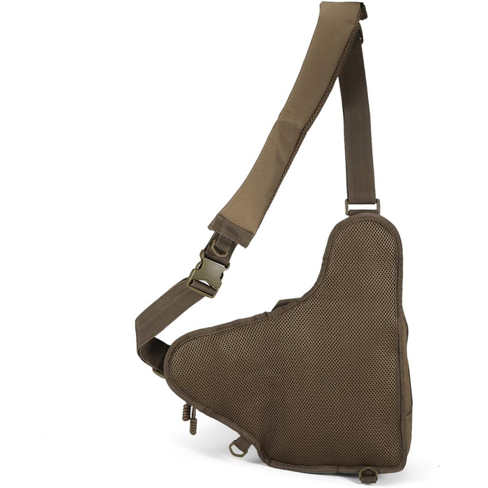 Рибальська сумка Lixada з відділеннями, багатофункціональна, водонепроникна, 32 x 39 x 12 см хакі