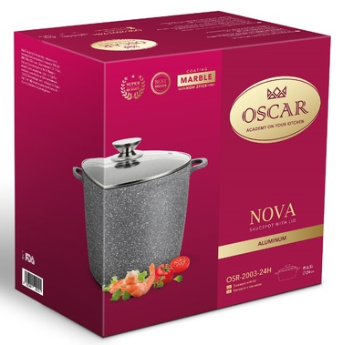 Каструля Oscar Nova (6.8 л) 24 см (6910002)