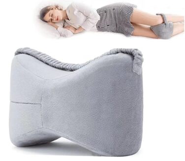 Подушка для ніг BLUEZY, подушка для колін для тих, хто спить на боці, подушка для колін з піни з ефектом пам&39яті, ортопедична подушка для колін для позиціонування подушок зі знімним та пральним чохлом A