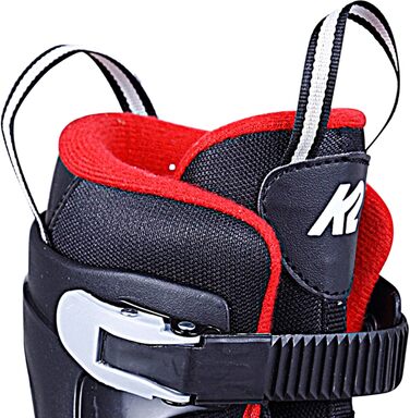 Ковзани для хлопчиків K2 Skates Joker Ice L (ЄС 35-40 / Великобританія 3-7 / США 4-8) чорно-червоні