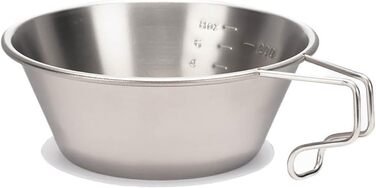 Унісекс-келих Snow Peak E-204 Titan Backpackers Becher, 322 мл, срібний