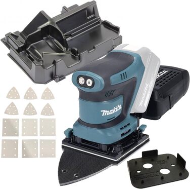 Довільна орбітальна шліфувальна машина Makita, 18 В, LXT, 114 x 140 мм, пінцет DBO482Z