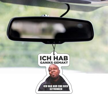 Дерево аромату з мотивом я зробив гаників, автомобільний дозатор аромату смішний, дерево аромату тюнінг автомобіля, автомобільний