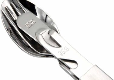 Невідомий набір столових приборів Збройних сил Німеччини. Оригінальний набір столових приборів з нержавіючої сталі. Польовий набір столових приборів. Оригінальні Збройні сили Німеччини. НОВИНКА, тепер із практичним неопреновим чохлом.