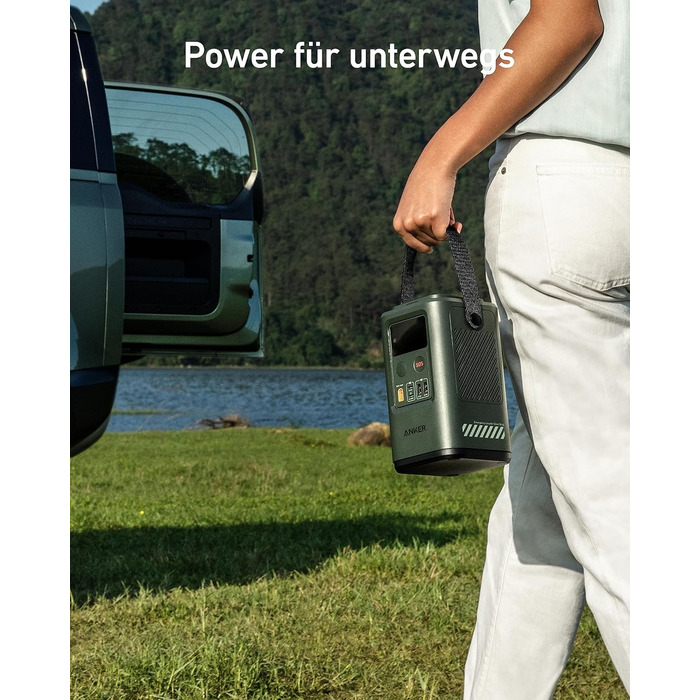 Портативний зарядний пристрій на 60 000 мАг з цифровим дисплеєм, висувним автоматичним підсвічуванням і режимом SOS, потужністю 60