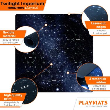 Ігровий килимок для Twilight Imperium - 4th Edition