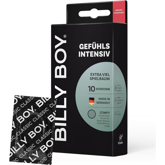 Презервативи BILLY BOY Ausprobier-Set, 30 шт