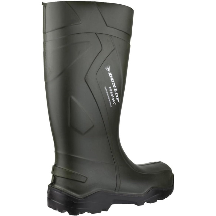 Захисне взуття Dunlop, D760933, Purofort Full Safety, темно-зелений/червоний, розмір 39 EU