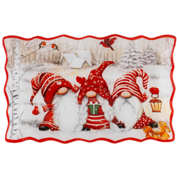 Блюдо Viva NY Gnomes 30×19.8 см