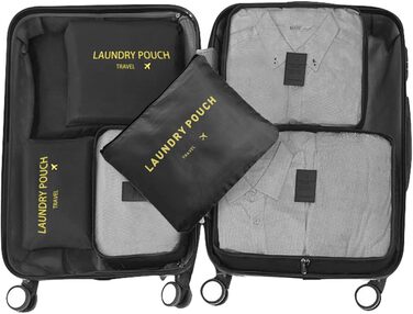 Організатор для валізи, пакувальні кубики для валізи Дорожні аксесуари Організатор для валізи Сумки для одягу Пакувальні кубики Ко