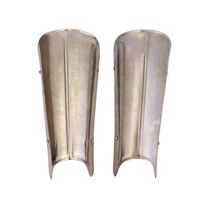 Бойовий торговець - Сталеві поножі - Наколінники - Ноги - LARP - Середньовічний