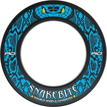 ЧЕРВОНИЙ ДРАКОН Чемпіон світу з дартсу Luke Humphries Окантовка для мішені для дартсу - Захисне кільце/настінний захист для мішені для дартсу, захист стіни на 360 виготовлений з піни високої щільності, міцний Peter Wright Snakebite