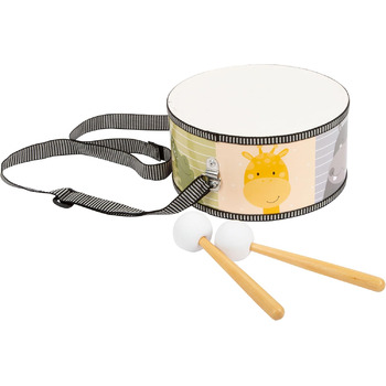 Маленький барабан Colorful Wilderness з мотивами тварин і дерев&39яними паличками, для дітей від 3 років, 11952, зелений
