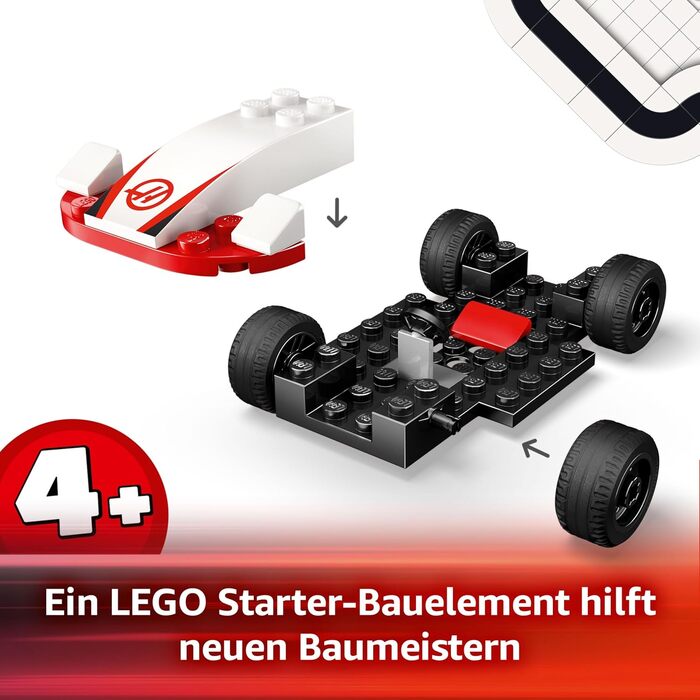 Конструктор LEGO City Боліди F1 Williams Racing та Haas F1, 92 деталі