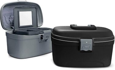 Косметичка легка, 36 см чорна (негр)