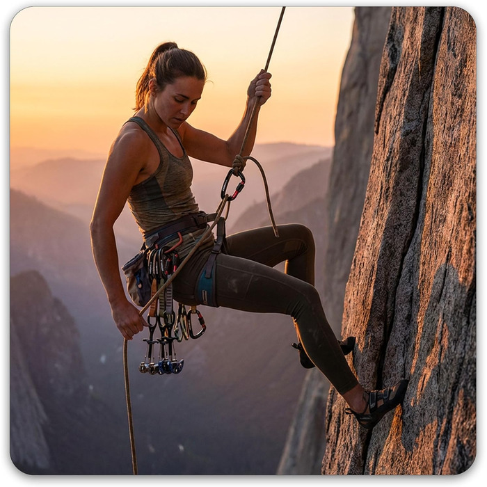 Карабін FresKaro 25kN, чорний, гвинтовий затвор, сертифікований CE карабін для спуску на мотузці, повідці для собак, великий, надзвичайно міцний 2550 кг, легкий, стійкий до іржі, міцний, матеріал авіаційний алюміній 7075, чорний - 2 шт.