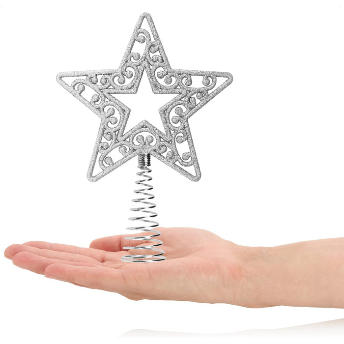 Ялинкова верхівка срібна com-four