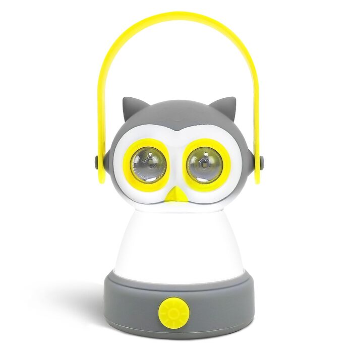 Світлодіодний кемпінговий ліхтарик з тваринним дизайном, дитячий ліхтарик-ліхтарик з совою, подарунок на день народження або дитячі вечірки, Різдво, вік 6 (батарейки не входять до комплекту) Сова