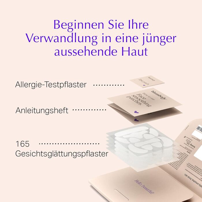 Повні розгладжувальні пластирі для обличчя (165 шт. ) - Пластирі для обличчя проти зморшок - Розгладжувальні подушечки для догляду за шкірою навколо очей, рота та чола - Антивікові подушечки для очей для нічного догляду - Профілактика зморшок 165 шт. (1 п