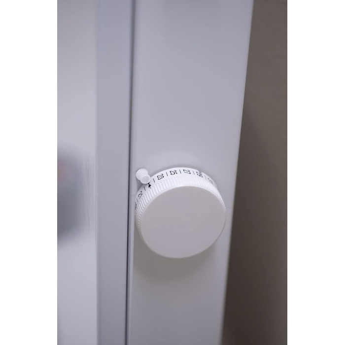 Настінний конвекторний обігрівач - Білий, 500 Вт Електричний радіатор з термостатом Настінний електричний обігрівач Висота 420 мм Електричний радіатор Захист від замерзання, тижневий режим Електричний обігрівач, 12 H -