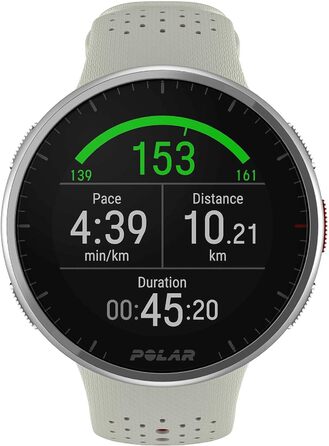 Сучасний спортивний GPS-годинник, пульсометр, смарт-годинник для чоловіків та жінок, годинник для бігу, тренування, моніторинг сну та трекер активності Snow White Pacer Pro