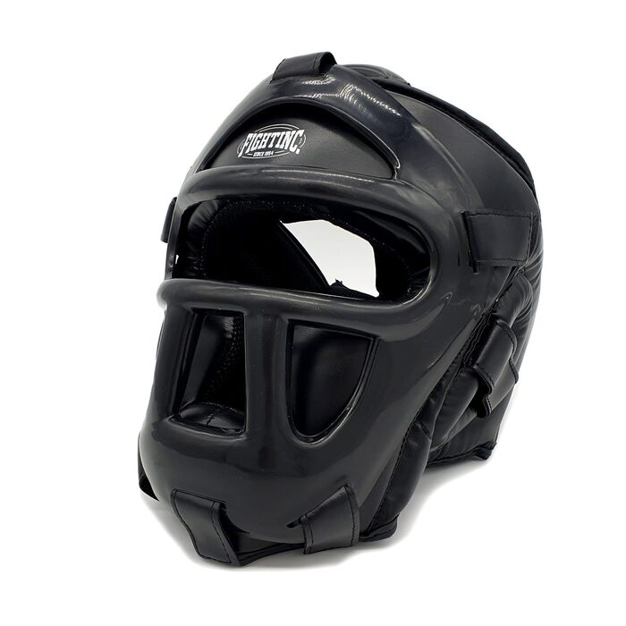 Захист голови, щиток для обличчя, шолом для крав-мага, SV, з сіткою для самооборони, захист обличчя, боксерський шолом, носовий захист, спаринг, чоловіки, жінки, S/M, чорний