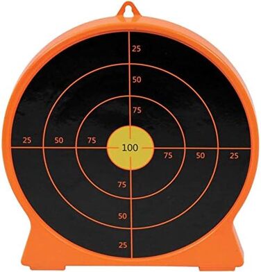 Комбінований набір Petron SURESHOT для дітей з помповою гвинтівкою та мішенню, помаранчевий/чорний (1 комплект)