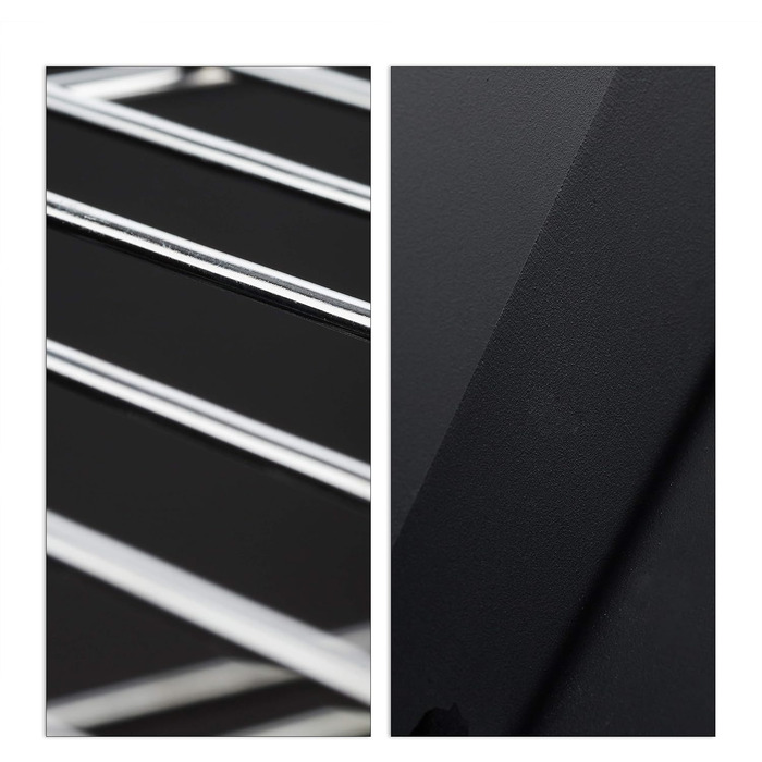 Складаний гриль Relaxdays, з вугіллям та решіткою для гриля, складний гриль, для пікніків та кемпінгу, розміри HWD 30x45,5x30 см, чорний