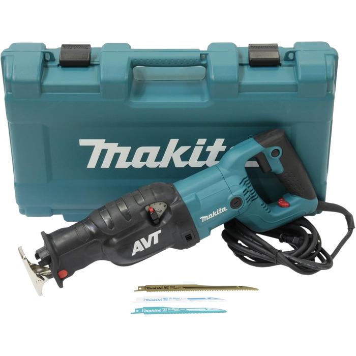Пила Makita JR3070CT Recipro 1,510 Вт, 550 мм x 130 мм x 310 мм Базова