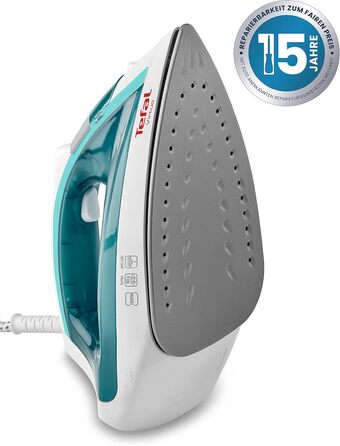 Парова праска 1800 Вт 80 г / хв. паровий удар 20 г/хв. безперервної подачі пари ергономічний курок подачі пари антипригарна підошв