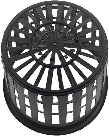 Кошик для посадки водних культур, пластикові гідропонні горщики для рослин, гідропонні кошики з пластику, придатні для гідропонних посадок і безґрунтового вирощування на садових балконах, 20 шт.