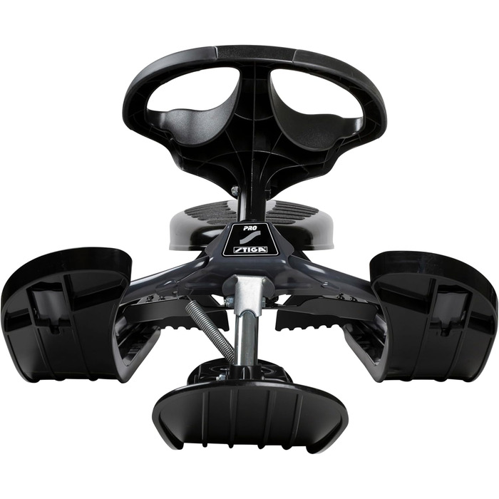 Санки STIGA Snowracer Racing Toboggan Curve Steering Sled для дітей від 7 років, сірі