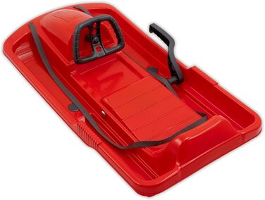 Снігохід KHW Snow Fox, кермовий, TÜV-тестований, червоний