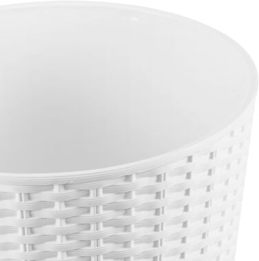 Каструля Time Cabinet об&39ємом 15,5 літрів зі вставкою 25 x 25 x 47,6 см білого кольору