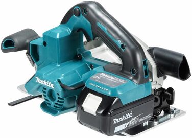 Акумуляторна ручна циркулярна пила Makita DHS660RTJ 57 мм 18 В 5,0 Ач, 2 акумулятора зарядний пристрій у кейсі MAKPAC Colourful Si