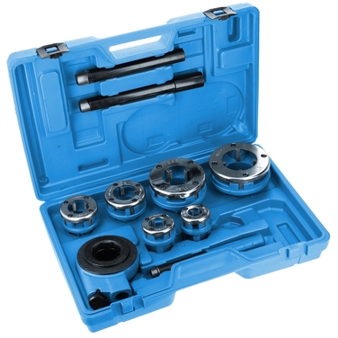 Набір клупів для нарізання різьби HOEGERT 1/2 '. 3/4'. 1 '. 1¼'. 1½ '. 2' (HT1P636)