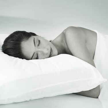 Розумна подушка OCTASLEEP 40x80 см - дихаюча та охолоджувальна подушка для сну - подушка з чохлом - ергономічна адаптація до голови та шиї - подушка для шиї