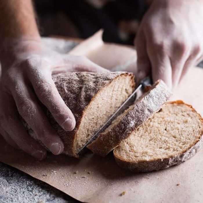 Ваги, 2 кг з функцією тари, кухонні ваги, аналогові, з чашею для зважування, поліровані, нержавіюча сталь сріблястого кольору, 301