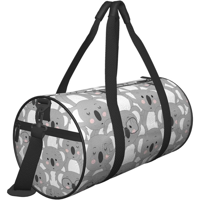 Спортивна сумка з милим малюнком коали, для фітнесу, подорожей та багажу. Велика дорожня сумка для чоловіків та жінок, ідеальна для коротких поїздок та вихідних.
