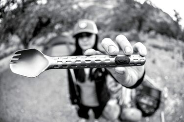 Багатофункціональна виделка Gerber з універсальним набором, Devour, чорна, сіра, 31-003419