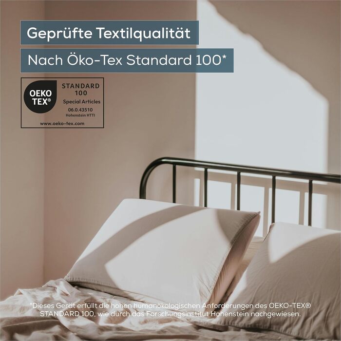 Підогріта підковдра Beurer UB 74, електрична нагрівальна ковдра з автоматичним вимкненням та захистом від перегріву, нагрівальна ковдра у формі практичного простирадла на резинці з 3 температурними режимами, яку можна прати, 200 x 100 см 200 x 100 см прос