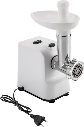 М'ясорубка Електрична м'ясорубка 1000 Вт для м'яса з насадками ковбасниця, соковижималка Kubbe Kit з нержавіючої сталі, 3 подрібню