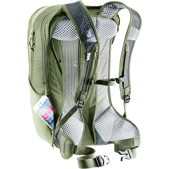 Велосипедний рюкзак Deuter Race Air 143 Mineral-grove 143 L