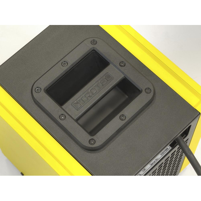 Електричний обігрівач TROTEC TEH 30 T, будівельний обігрівач потужністю 3,3 кВт та міцним захисним покриттям