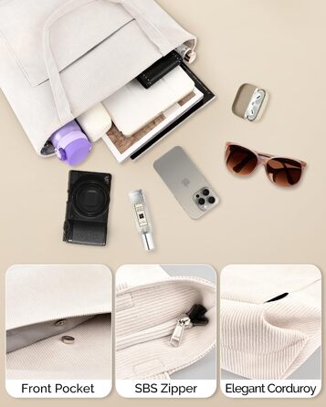 Сумочка Жіноча Сумка Сумка Шоппер Велика сумка через плече Вельветова сумка Сумка Сумка Тканинна Сумка для Коледжу Школи Роботи По