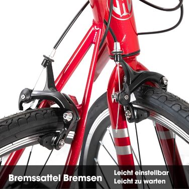 Шосейний велосипед Hiland 28 дюймів, 14 швидкостей, алюмінієва рама, 700c, міський велосипед для чоловіків та жінок, червоний, розмір S