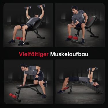 Складана силова лава PASYOU, регульована в 10 напрямках, вертикальна на 90, багатофункціональна тренувальна лава для всього тіла, тренажер для м&39язів живота, похила лава