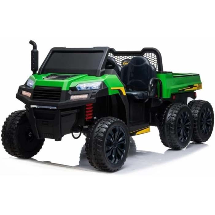 Дитячий електромобіль FINOOS, Truggy Gator 2,4 Ghz пульт дистанційного керування 12V - Шкіряне сидіння, 4 потужні двигуни - Дитячи