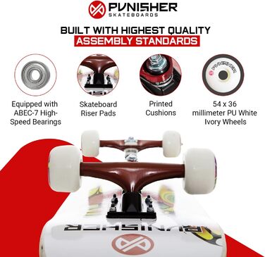 Скейтборд Butterfly Jive з канадським кленом, 31 дюйм