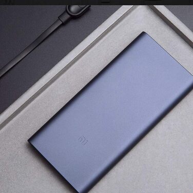 Синьо-чорний), 10 000 мАг, алюмінієвий корпус, технологія швидкої зарядки, індикація стану та функцій зарядки, 2 шт. USB-A, Micro